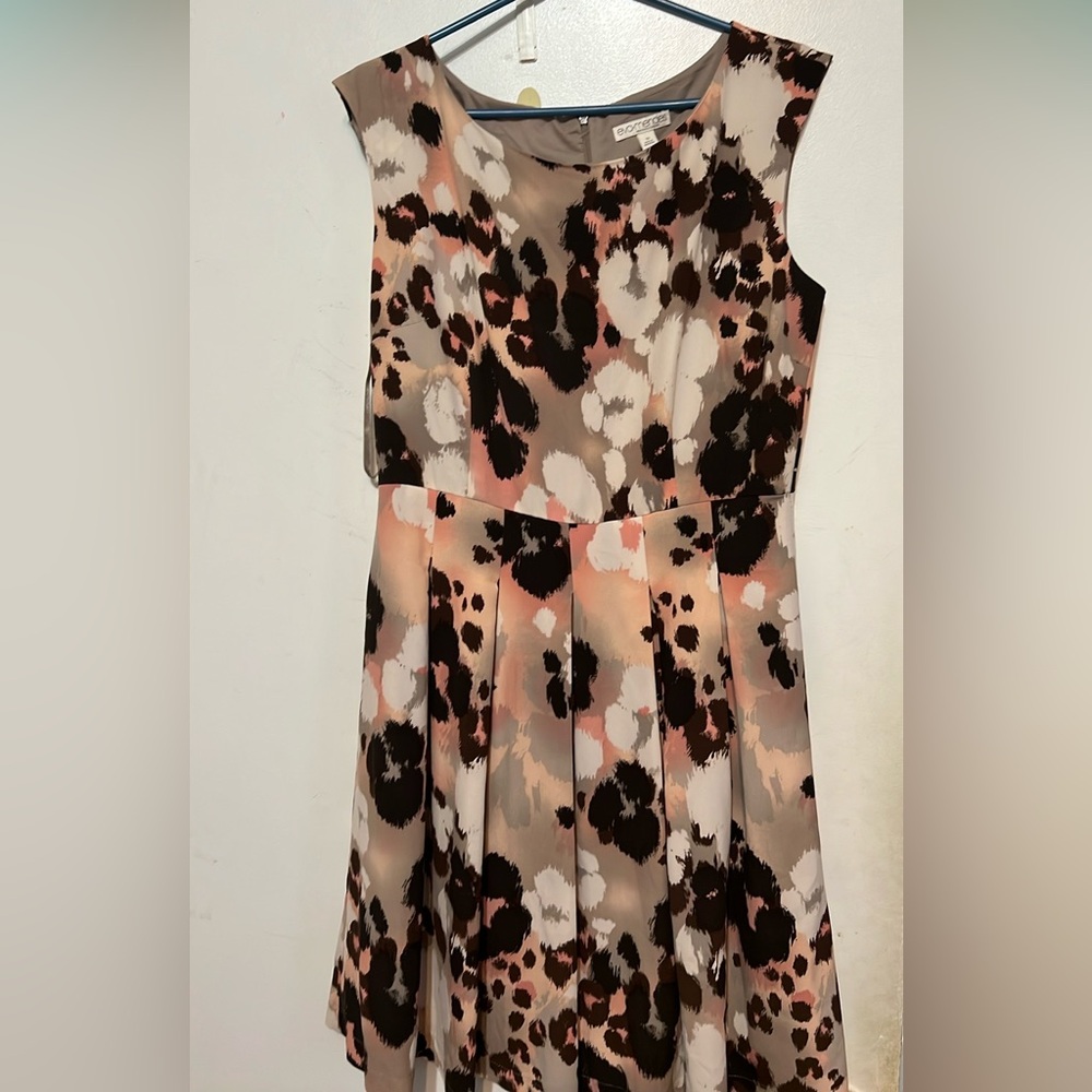Women's Multicolor Sleeveless Dress